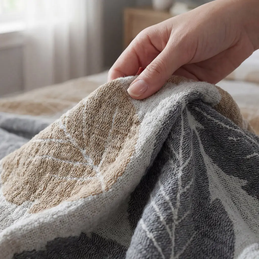 Sesli Tekstil — çizgili pike koleksiyonu